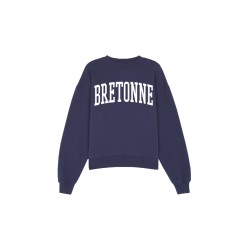 Sweat-shirt bleu marine Bretonne