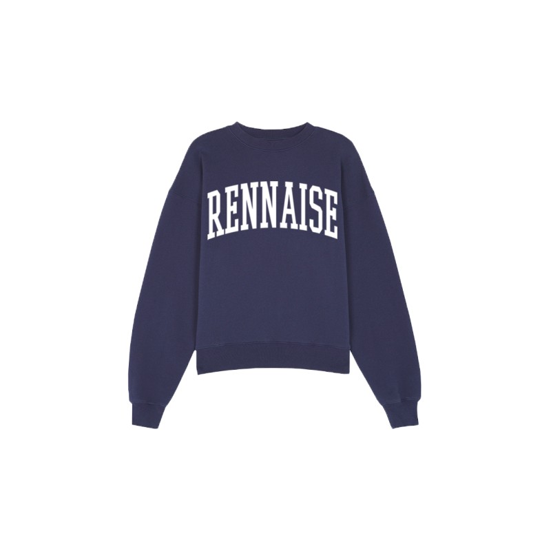 Sweat-shirt bleu marine Rennaise