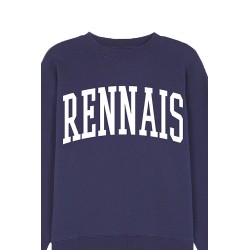 Sweat-shirt bleu marine...