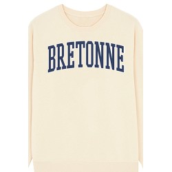 Sweat-shirt crème Bretonne