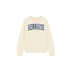 Sweat-shirt crème Rennaise