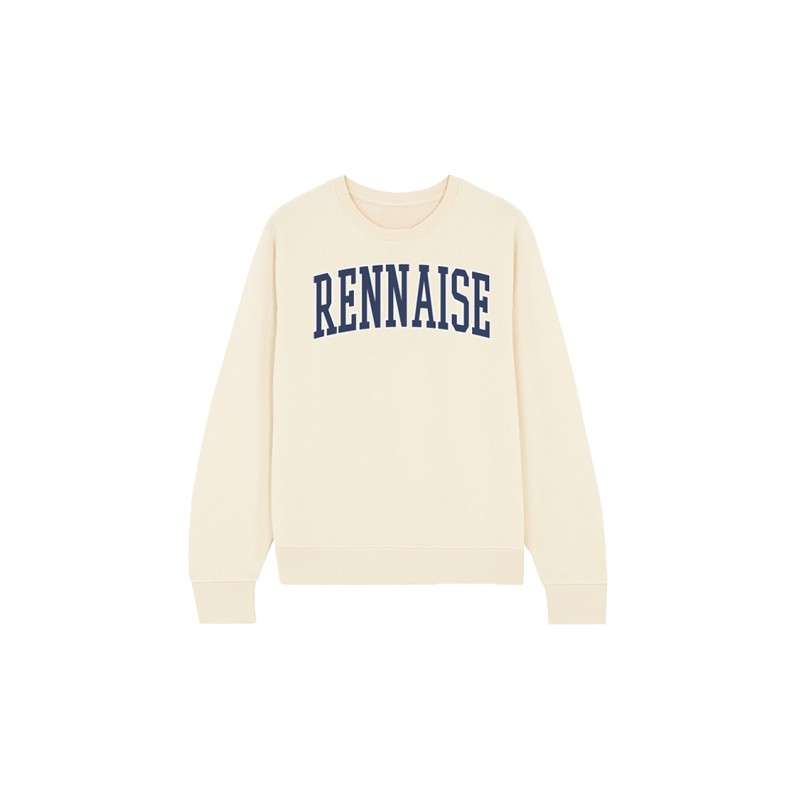 Sweat-shirt crème Rennaise