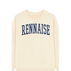 Sweat-shirt crème Rennaise