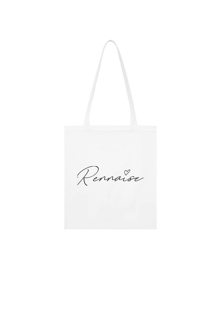 Totebag blanc Rennaise