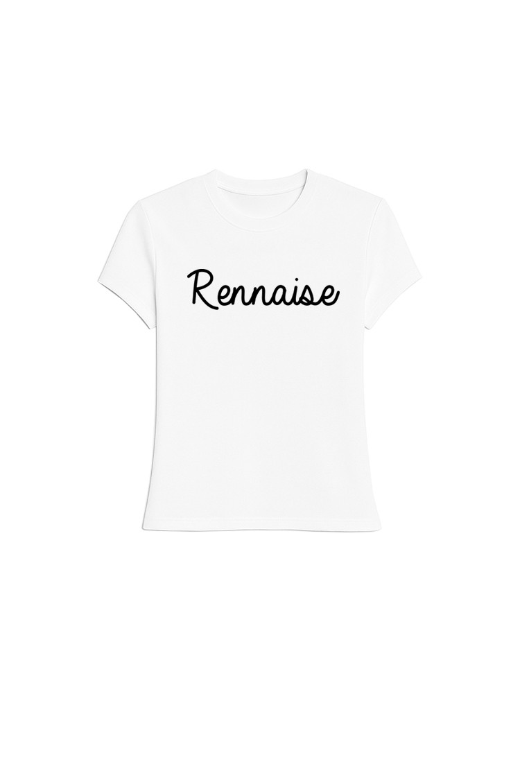 T-shirt blanc Rennaise