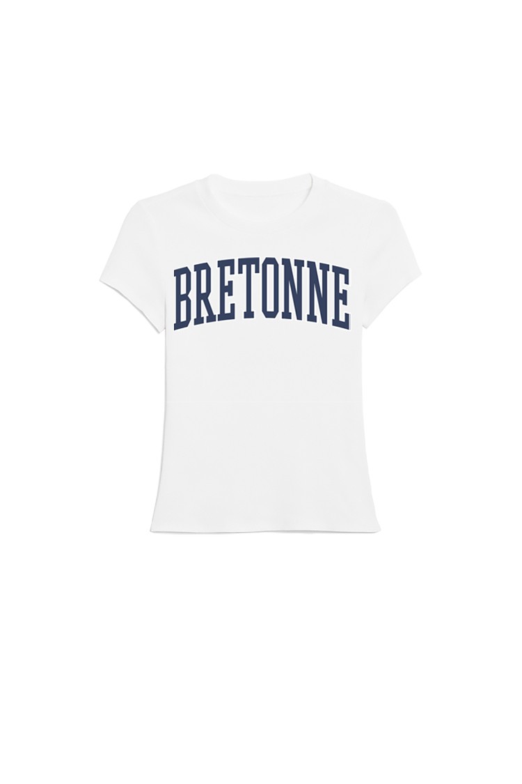 T-shirt blanc Bretonne