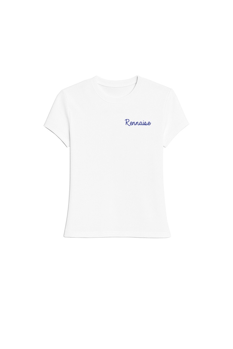 T-shirt blanc Rennaise