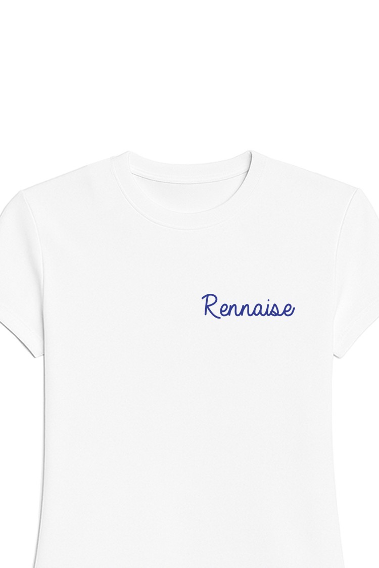 T-shirt blanc Rennaise