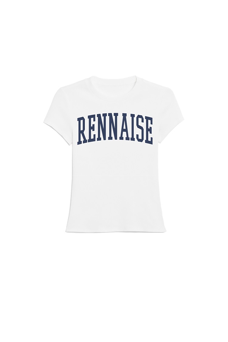 T-shirt blanc Rennaise