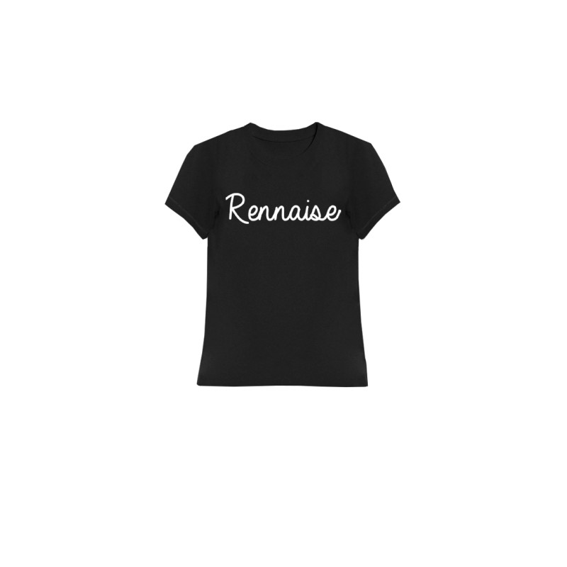 T-shirt noir Rennaise