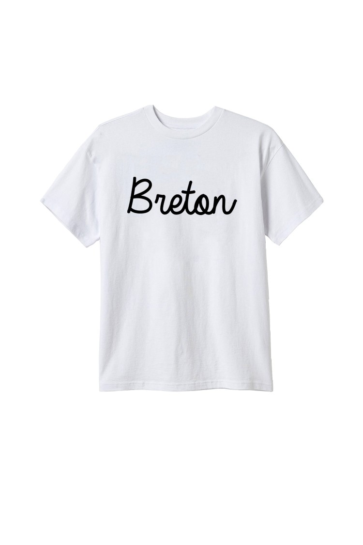 T-shirt blanc Breton