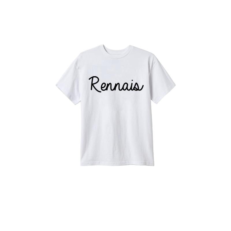 T-shirt blanc Rennais