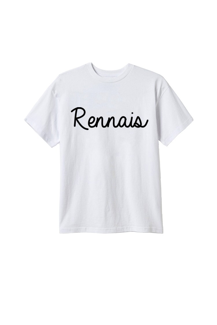 T-shirt blanc Rennais