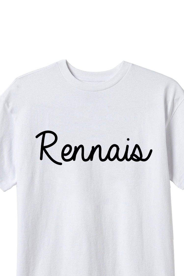 T-shirt blanc Rennais