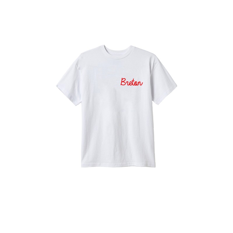T-shirt blanc Breton