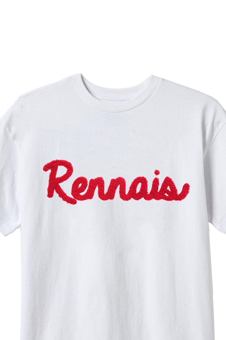 T-shirt blanc brodé Rennais