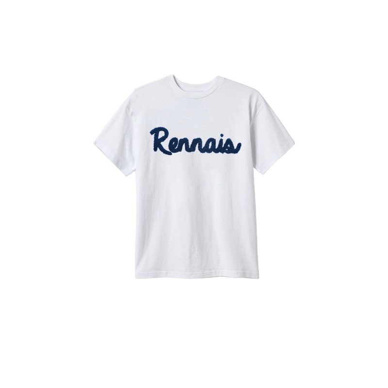 T-shirt blanc brodé Rennais