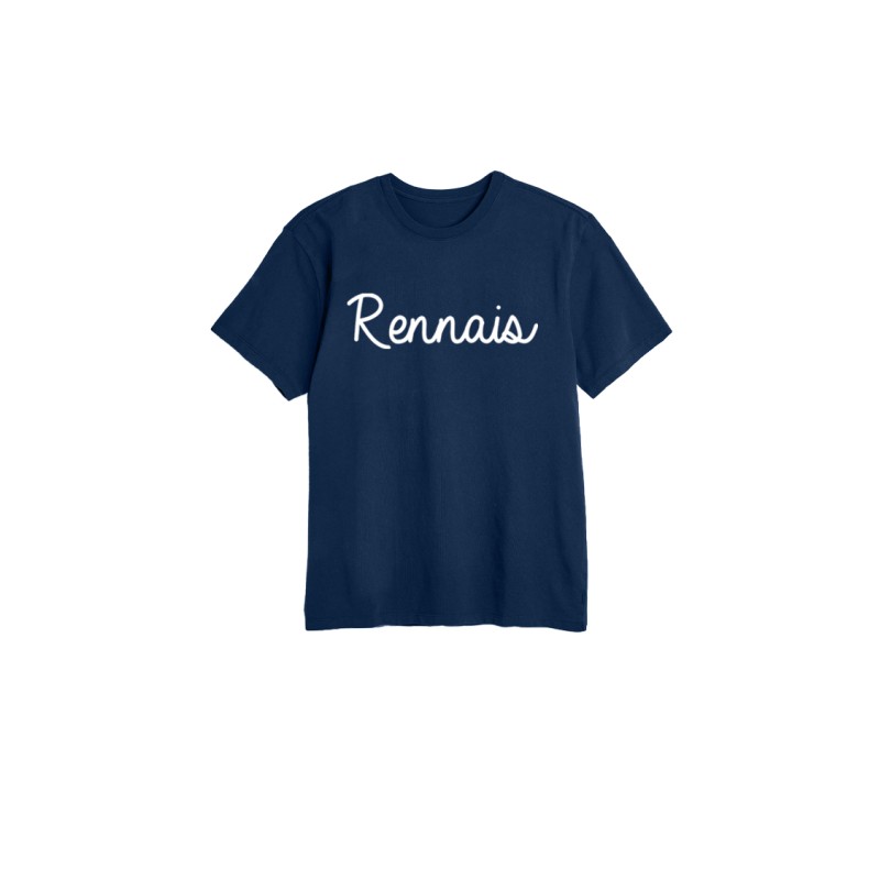 T-shirt bleu marine Rennais