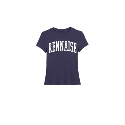 T-shirt bleu marine Rennaise