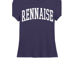 T-shirt bleu marine Rennaise