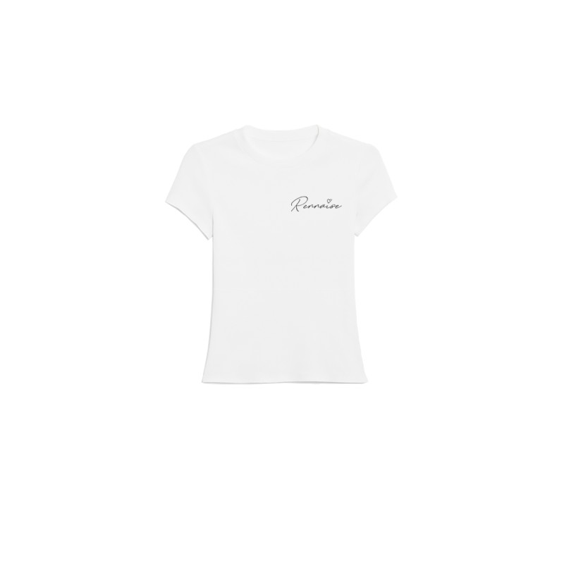 T-shirt blanc Rennaise