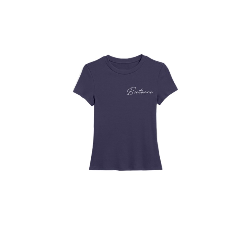 T-shirt bleu marine Bretonne