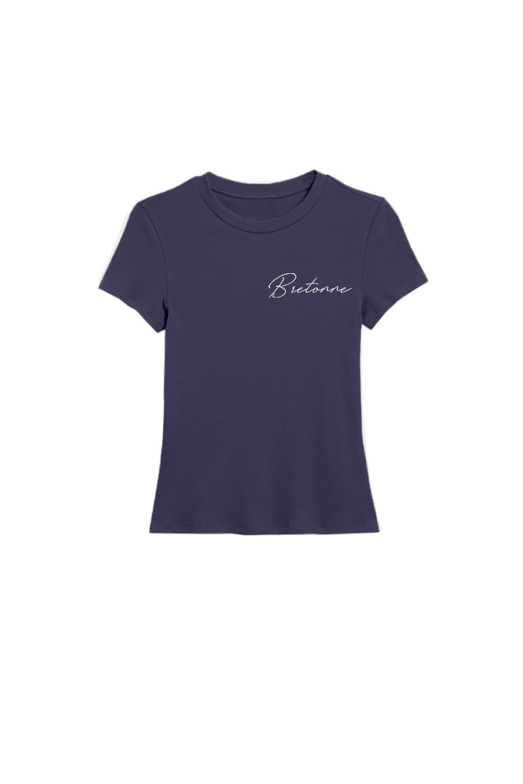 T-shirt bleu marine Bretonne