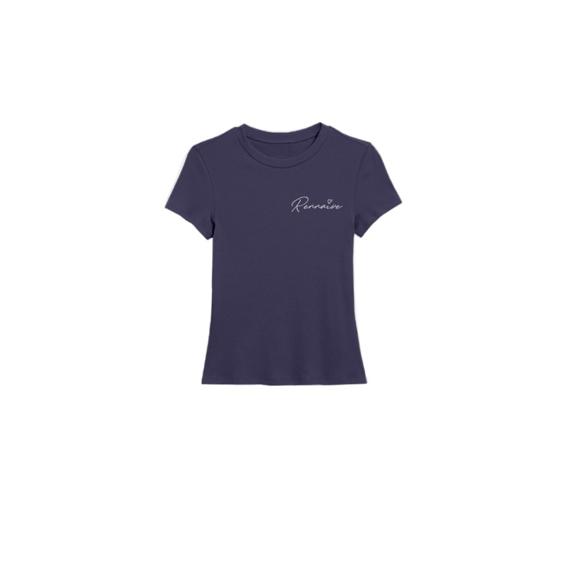 T-shirt bleu marine Rennaise