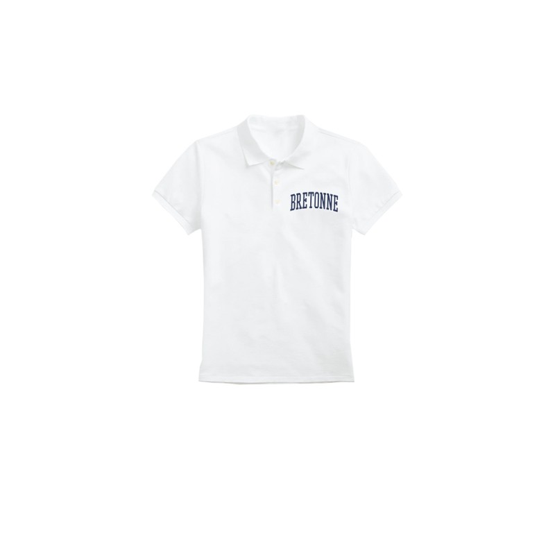 Polo blanc Bretonne