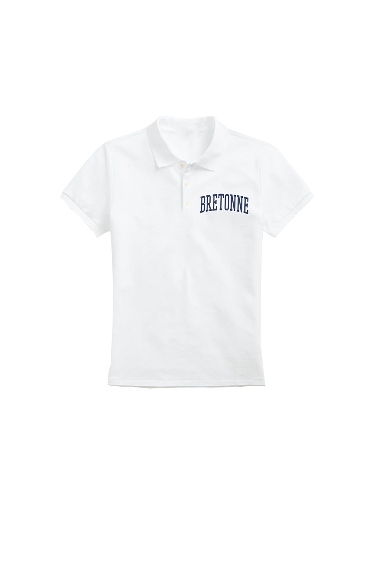 Polo blanc Bretonne