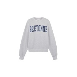 Sweat-shirt gris Bretonne