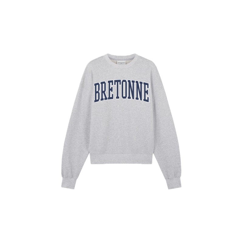 Sweat-shirt gris Bretonne