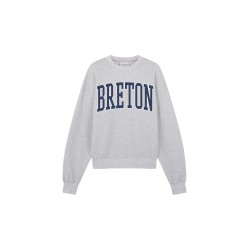 Sweat-shirt gris Breton